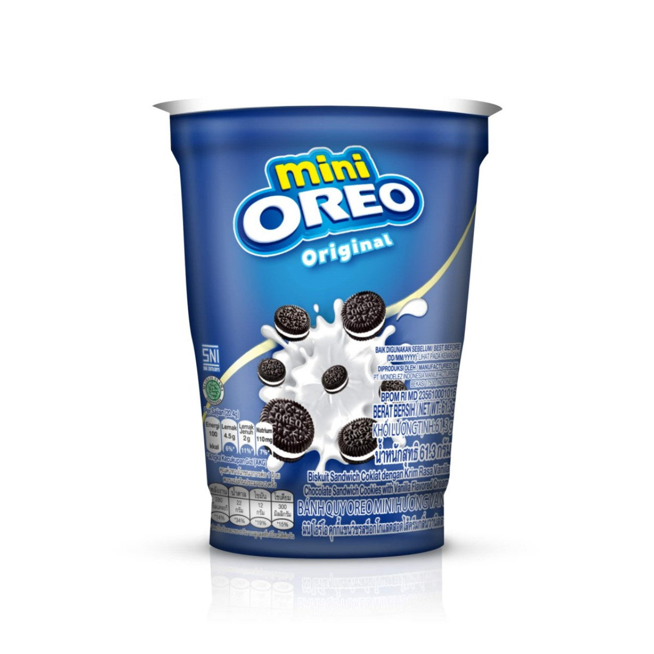 Oreo Mini Original Vanilla Flavored Cream 61.3g