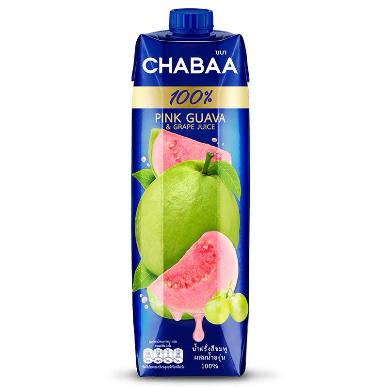 Chabaa Pink Guava & Grape Juice 1000ml