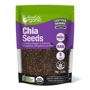 Absolute Organic Chia Seeds 1Kg