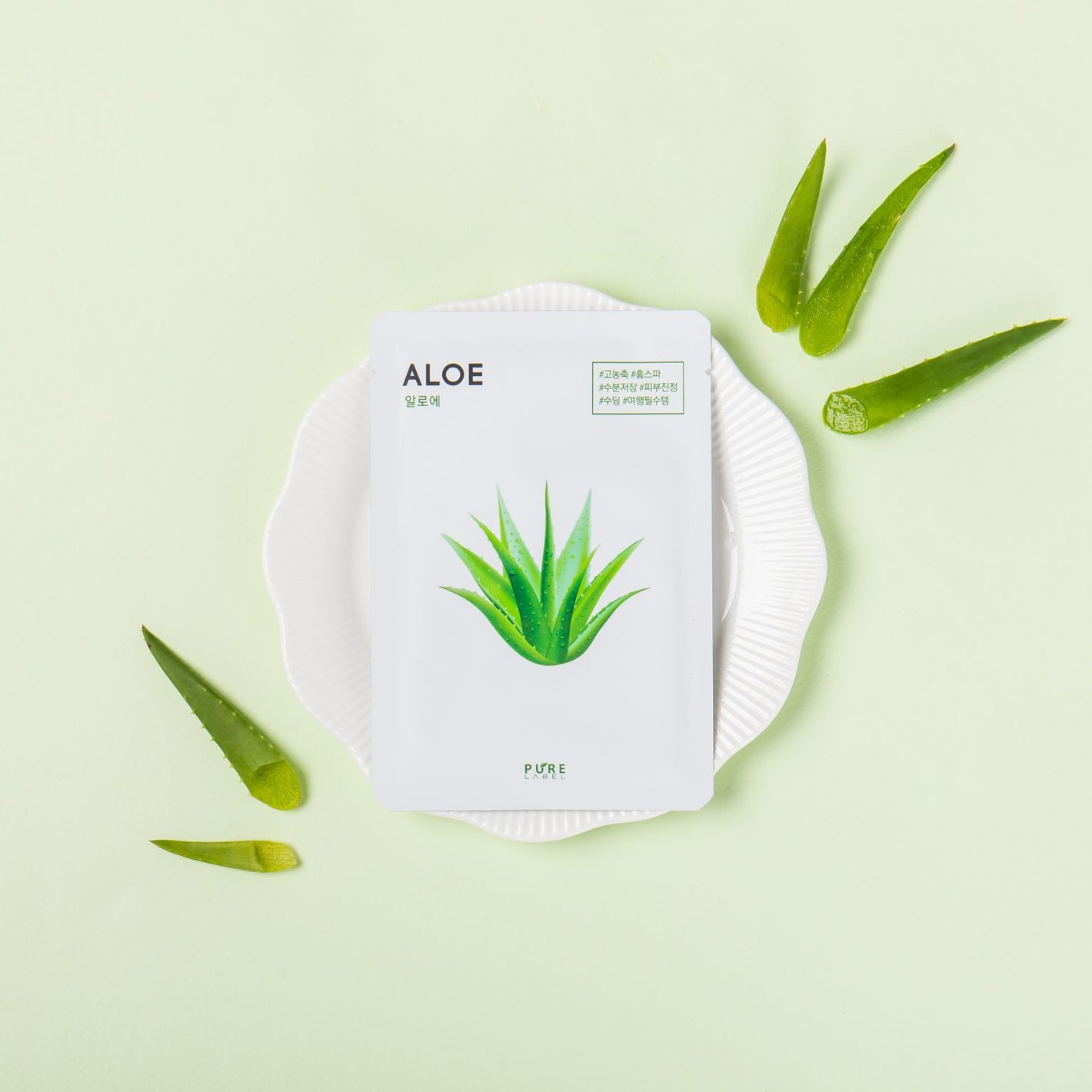 Pure Label Mask Sheet Aloe 25g