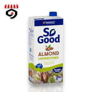 So Good Almond Milk Unsweetened 1L