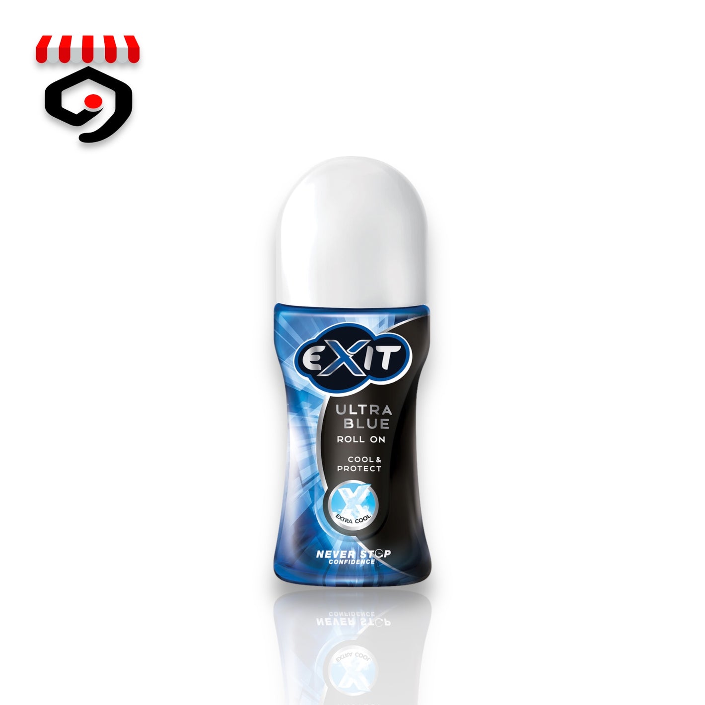 Exit Ultra Blue Cool & Protect Roll On 32.5ml