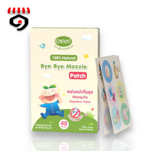 Enfant Bye Bye Mozzie Patch Mosquito Repellent 6*8pcs