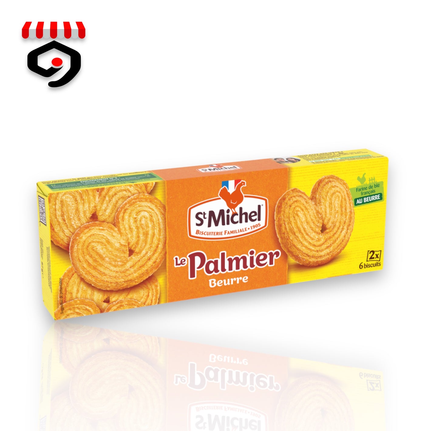 St.Mlichel Le Palmier Beurre 87g