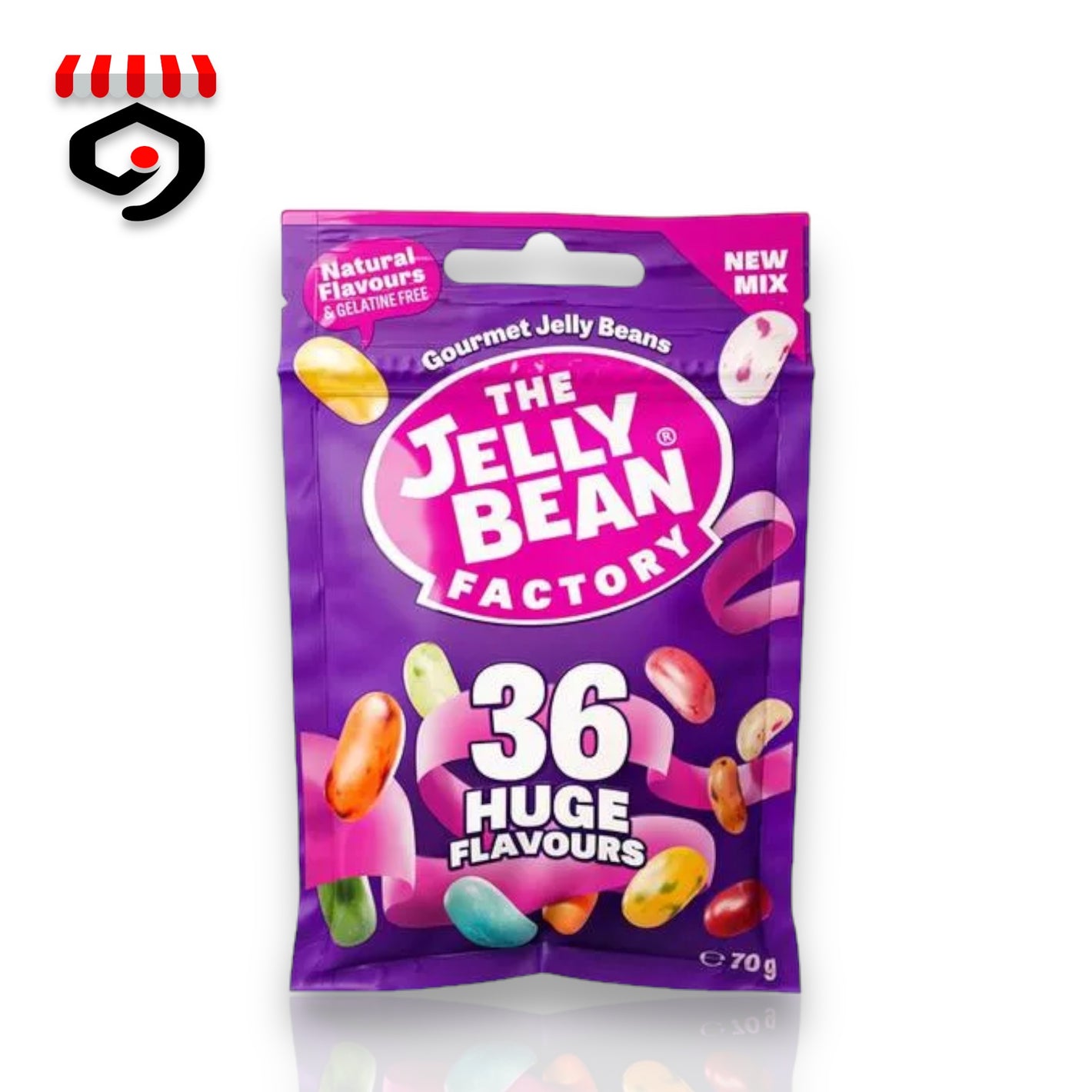 The Jelly Bean Factory 36 Huge Flavours 70g