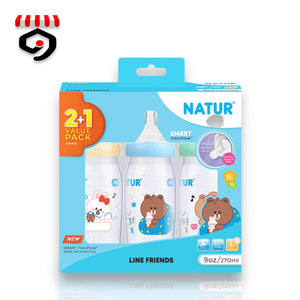 Natur Line Friends Smart Flex Flow PP 6M+ 270ml