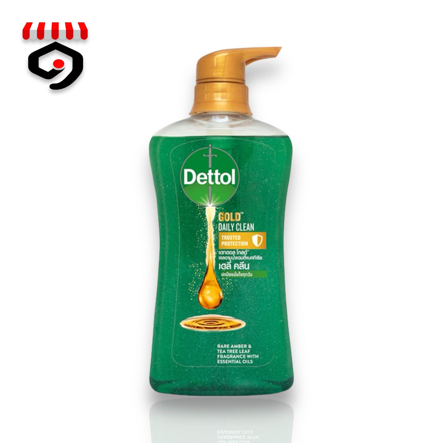 Dettol Gold Daily Clean Shower Gel 500g