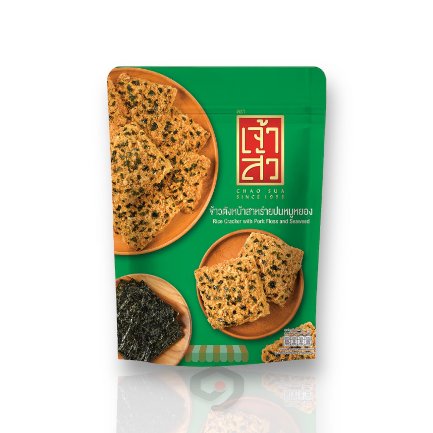 Chao Sua Rice Cracker With Pork Floss And Seaweed 80g