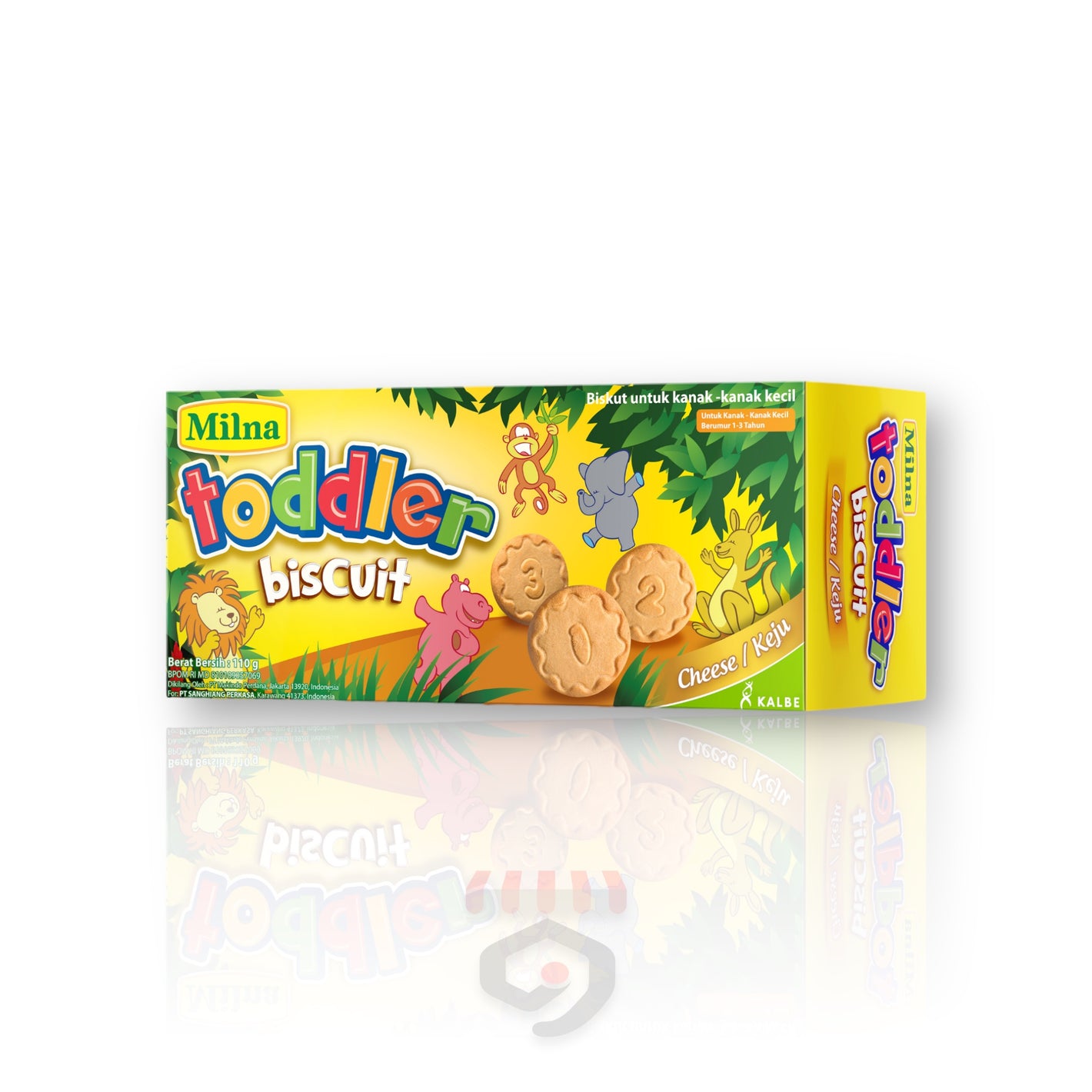 Milna Toddler Biscuit Cheese 12M+ 110g