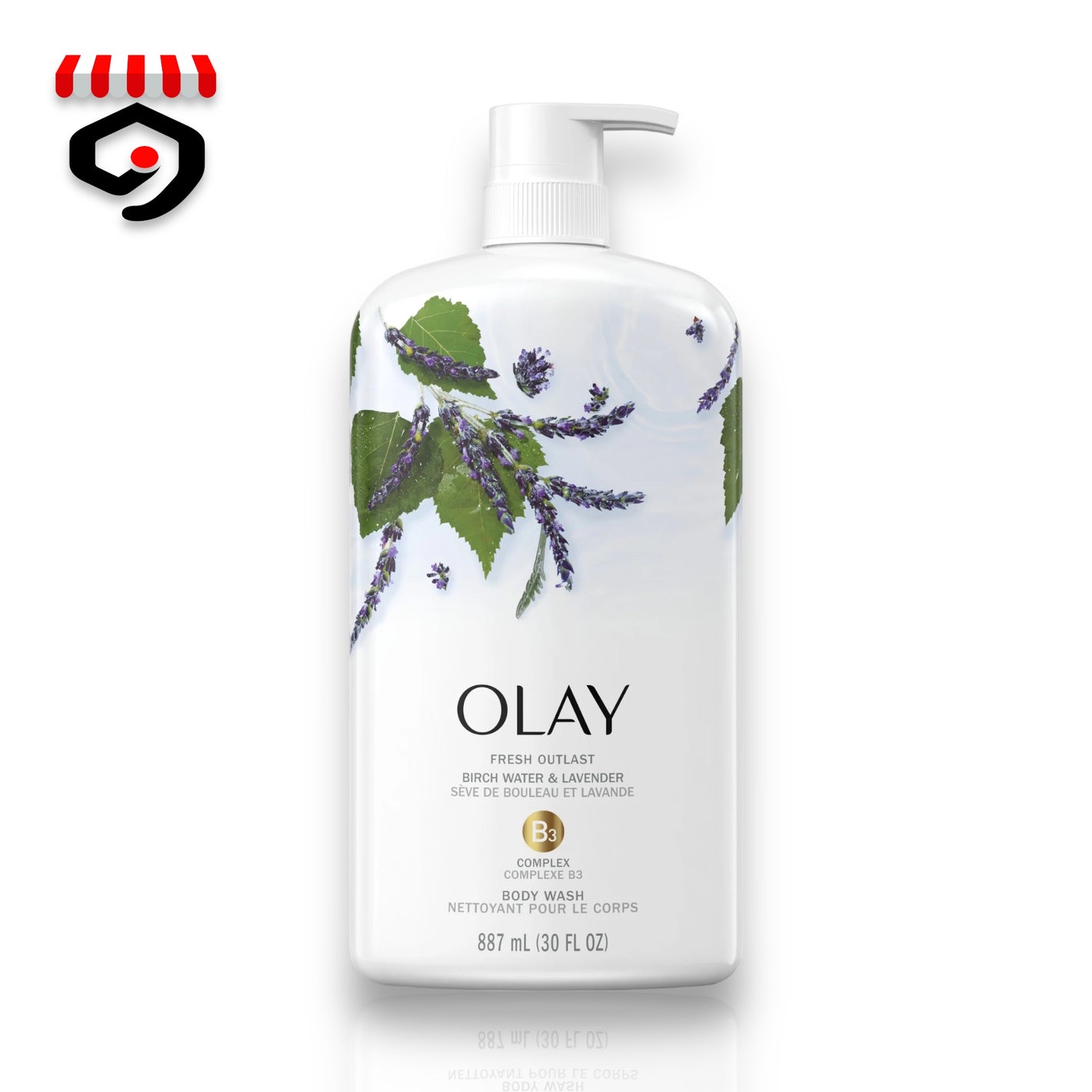 Olay Age Defying Vitamin E Body Wash 887ml