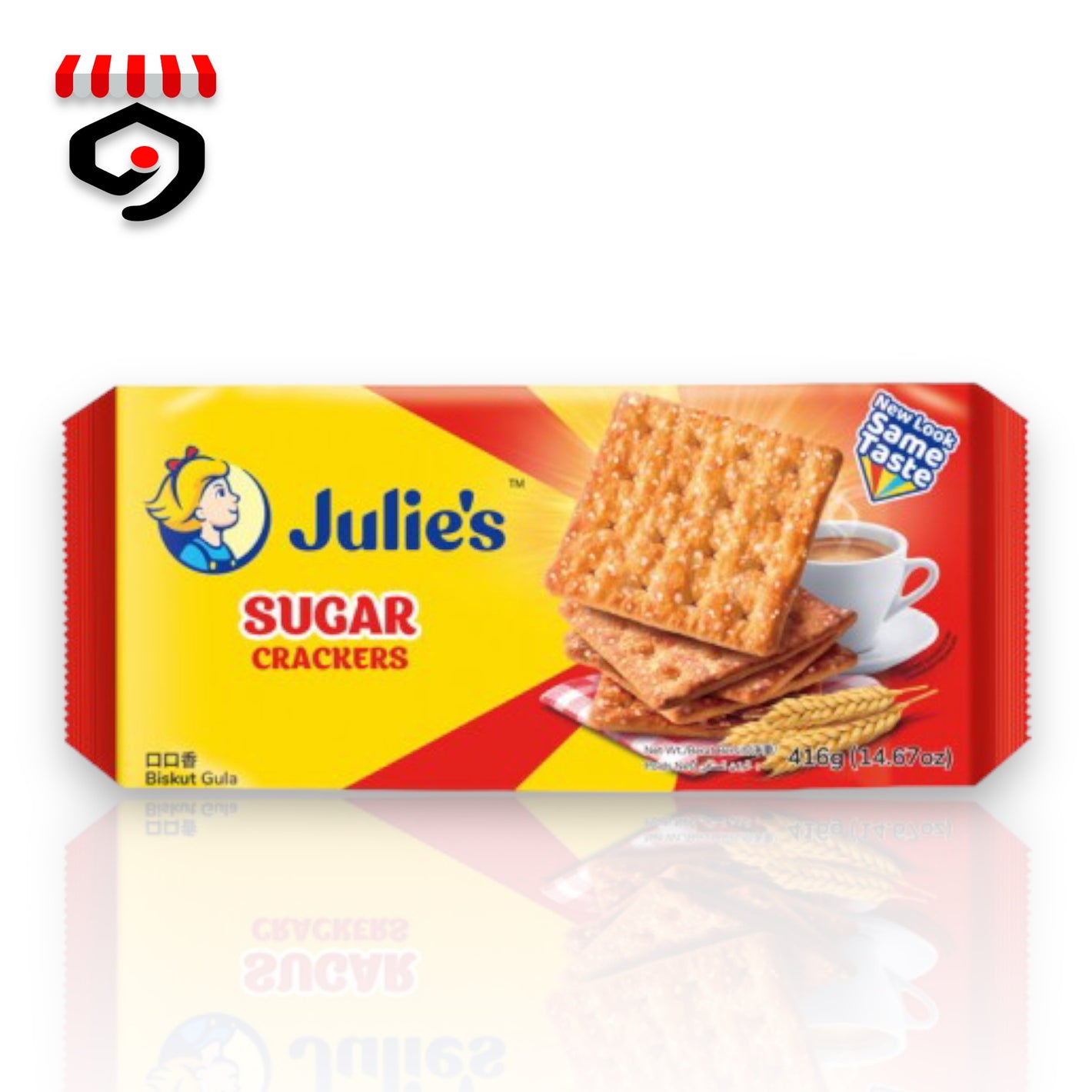 Julie's Sugar Crackers 416g