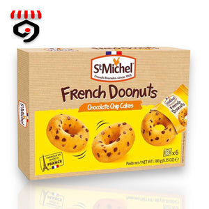 St.Michel French Doonuts Chocolate Chips Cakes 180g