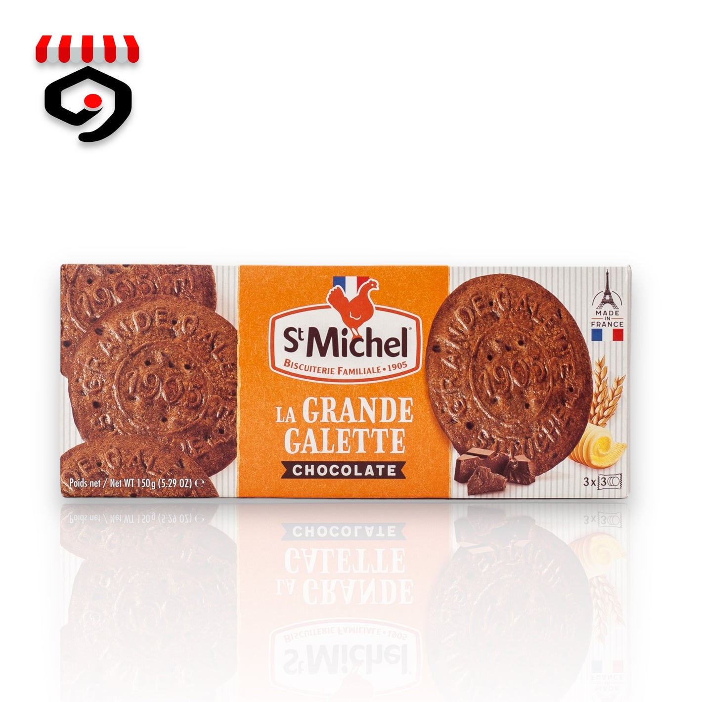 St.Michel La Grandes Galette Chocolate 150g