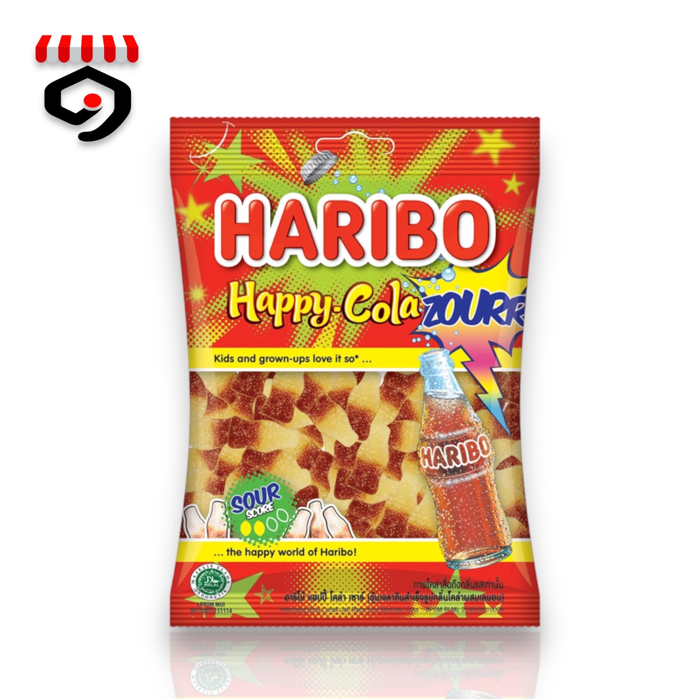 Haribo Happy Cola Zourr 160g