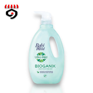 Babi Mild Ultra Mild Bioganik Head and Body Baby Bath 850ml