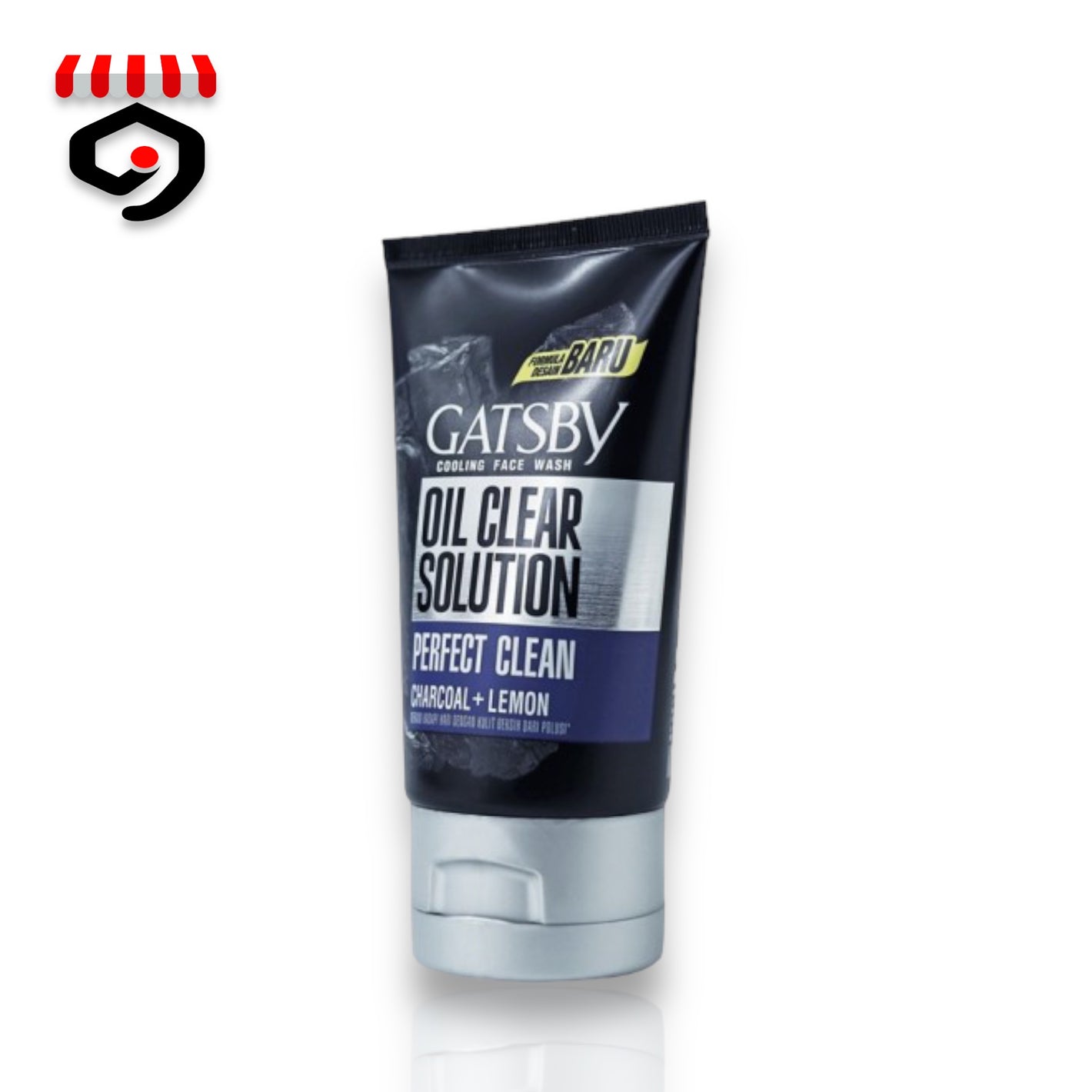 Gatsby Oil Clear Solution Perfect Clean Face Wash 100g