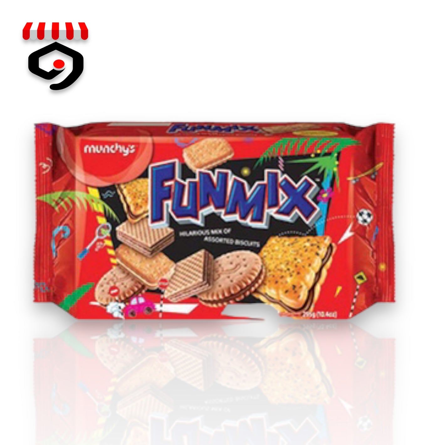 Munchy's Funmix Assorted Biscuits 259g