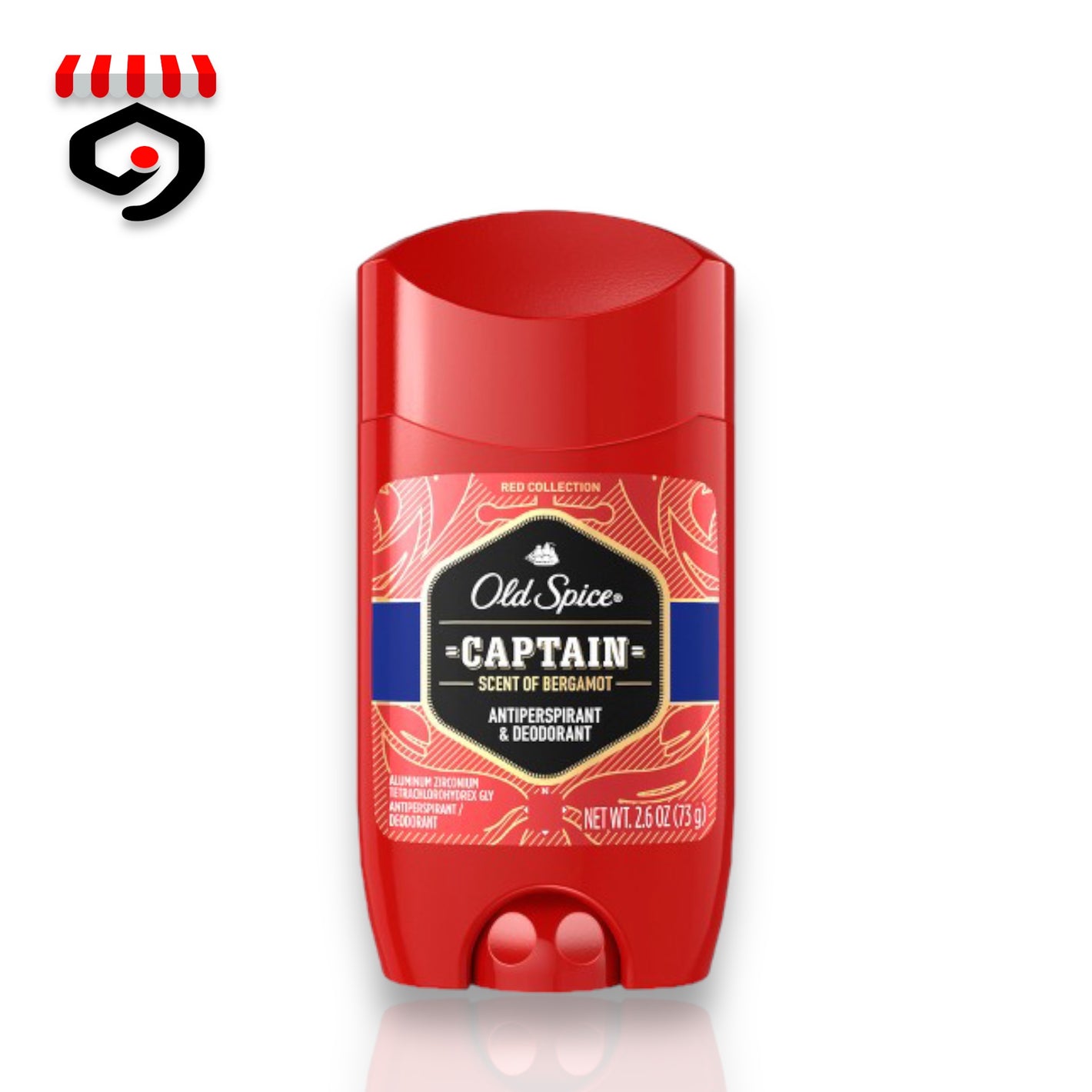 Old Spice Captain Scent Of Bergamot Deodorant Stick 73g