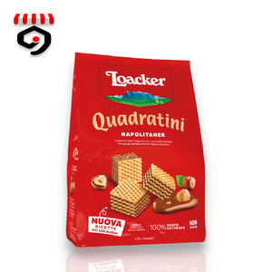 Loacker Quadratini Napolitaner Wafer Cookies 250g