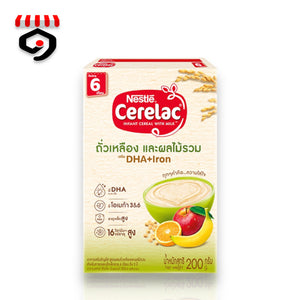 Nestle Cerelac Baby Food Cereal With Soy And Mixed Fruit 6M+ 200g