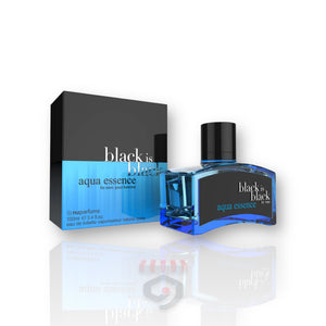 Nuparfums Black Is Black For Men Aqua Essence Eau De Toilette 100ml