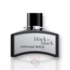 Nuparfums Black Is Black For Men Vintage Rock Eau De Toilette 100ml