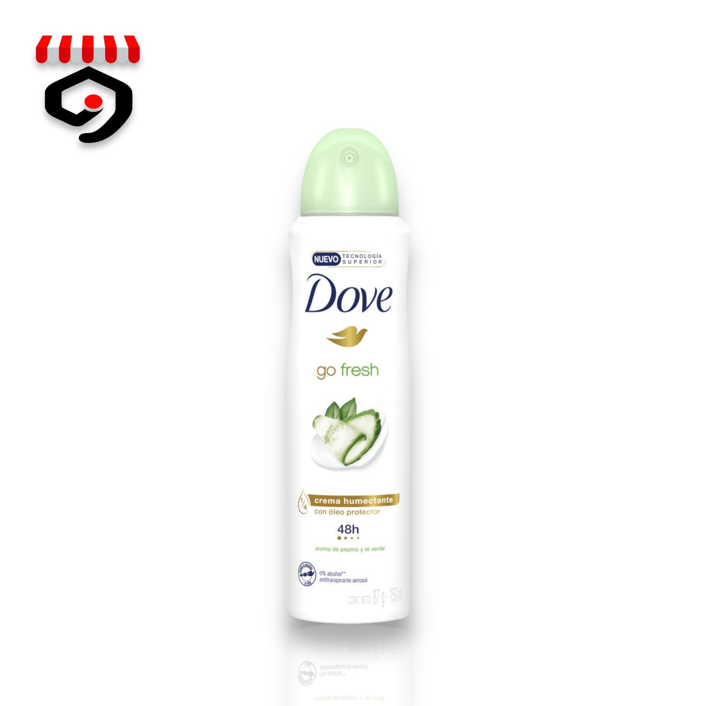 Dove Go Fresh Cucumber And Green Tea Deodorant Spray 150ml