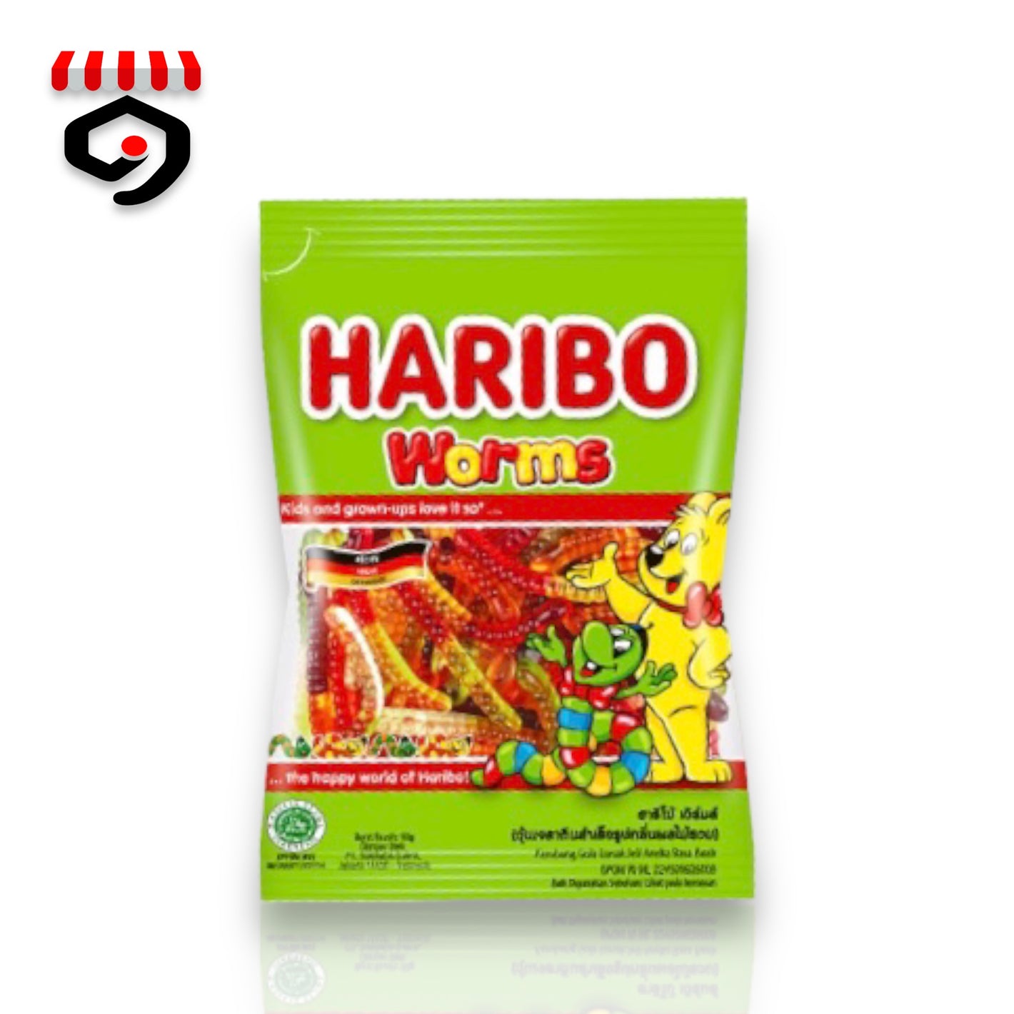 Haribo Worms 80g