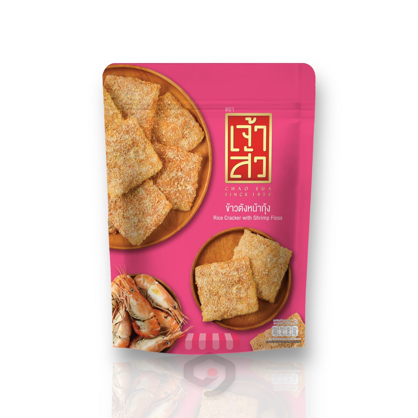 Chao Sua Rice Cracker With Shrimp Floss 80g