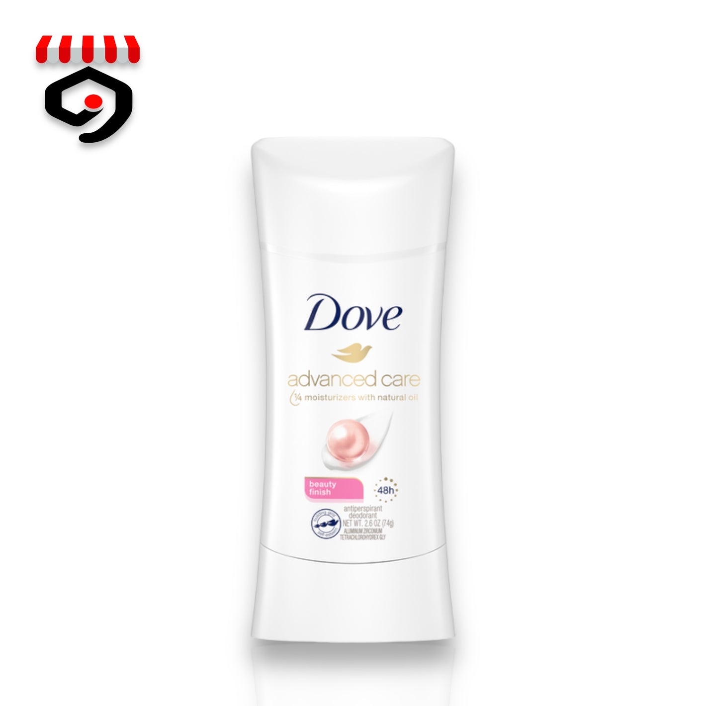 Dove Advanced Care Beauty Finish Deodorant Stick 74g