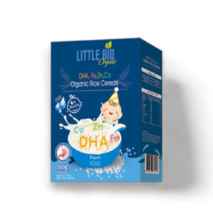 Little Bio Organic DHA Mixed Fruits & Vegetables With Rice Cereals 250g