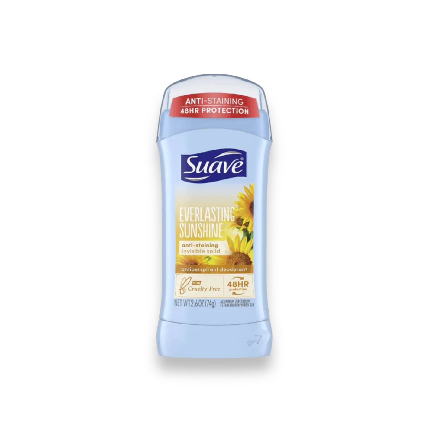 Suave Everlasting Sunshine Antiperspirant Deodorant 74g