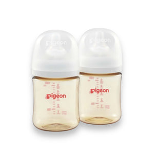 Pigeon SofTouch PPSU Bottle 0M+ 2*160ml