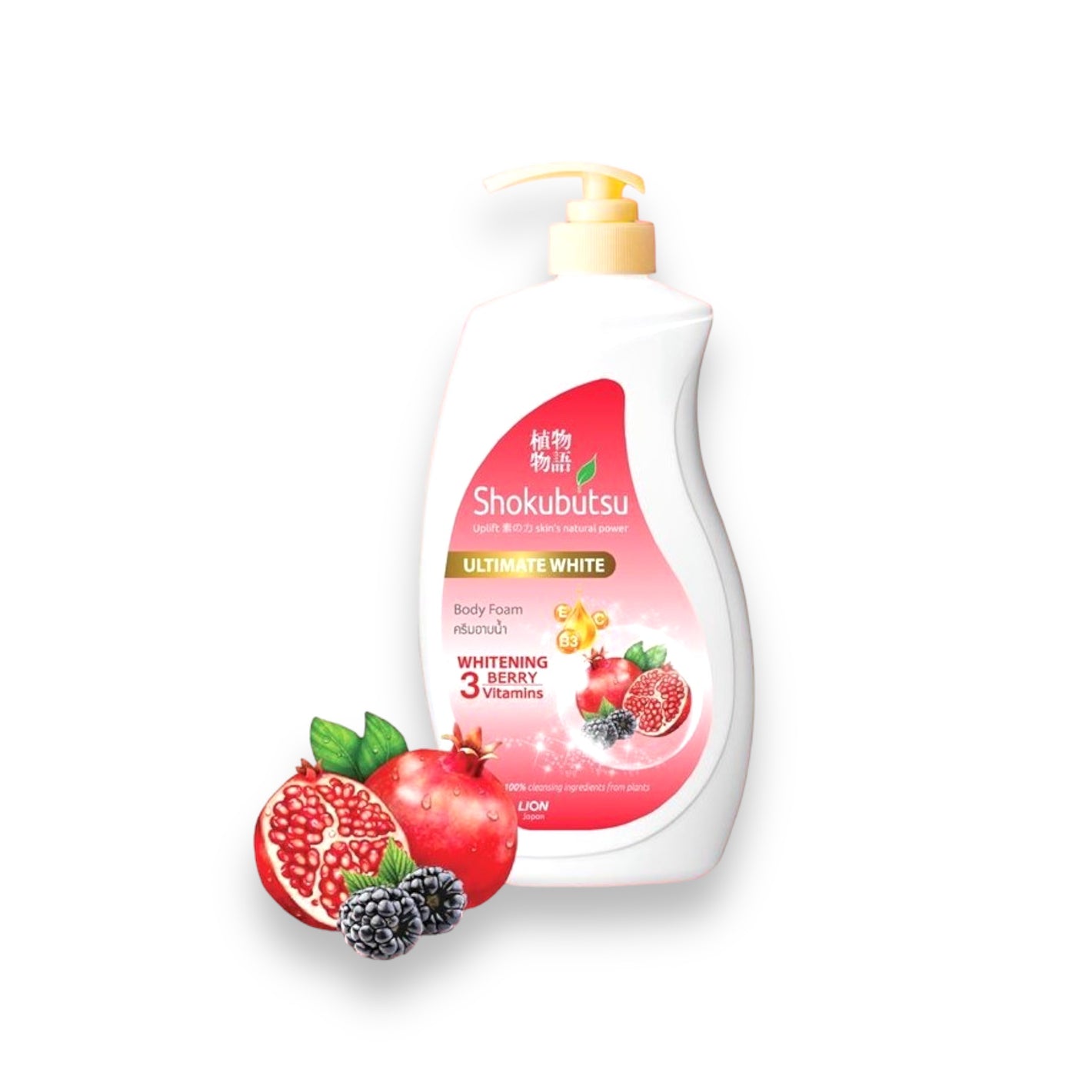 Shokubutsu Ultimate Whitening Berry 900ml