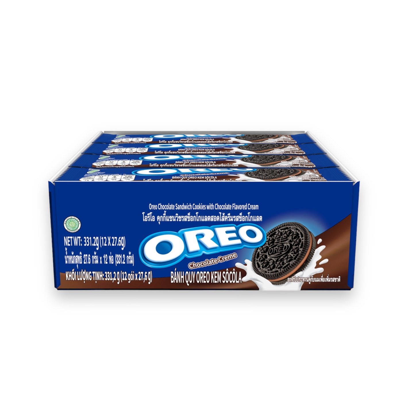 Oreo Chocolate Sandwich Cookies with Chocolate Flavored Cream 12*27.6g