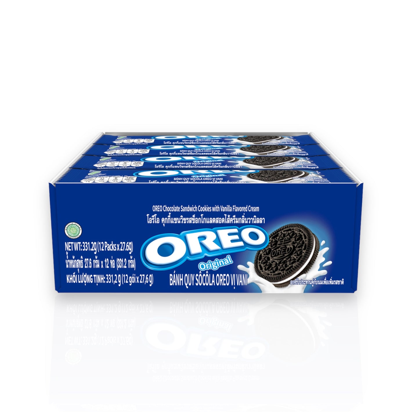 Oreo Chocolate Sandwich Cookies with Vanilla Flavored Cream 12*27.6g