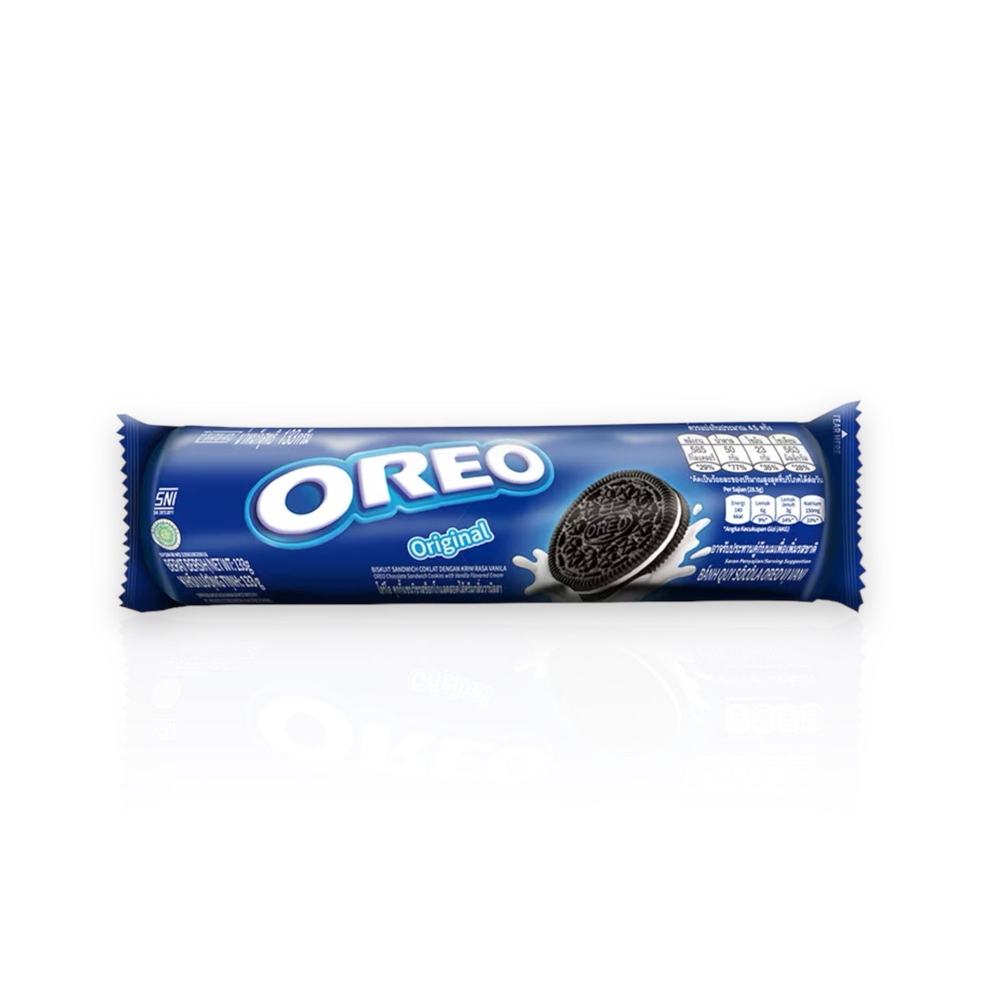 Oreo Chocolate Sandwich Cookies with Vanilla Flavored Cream 119.6g