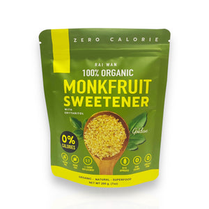 Rai Wan 100% Organic Monkfruit Sweetener Golden 200g