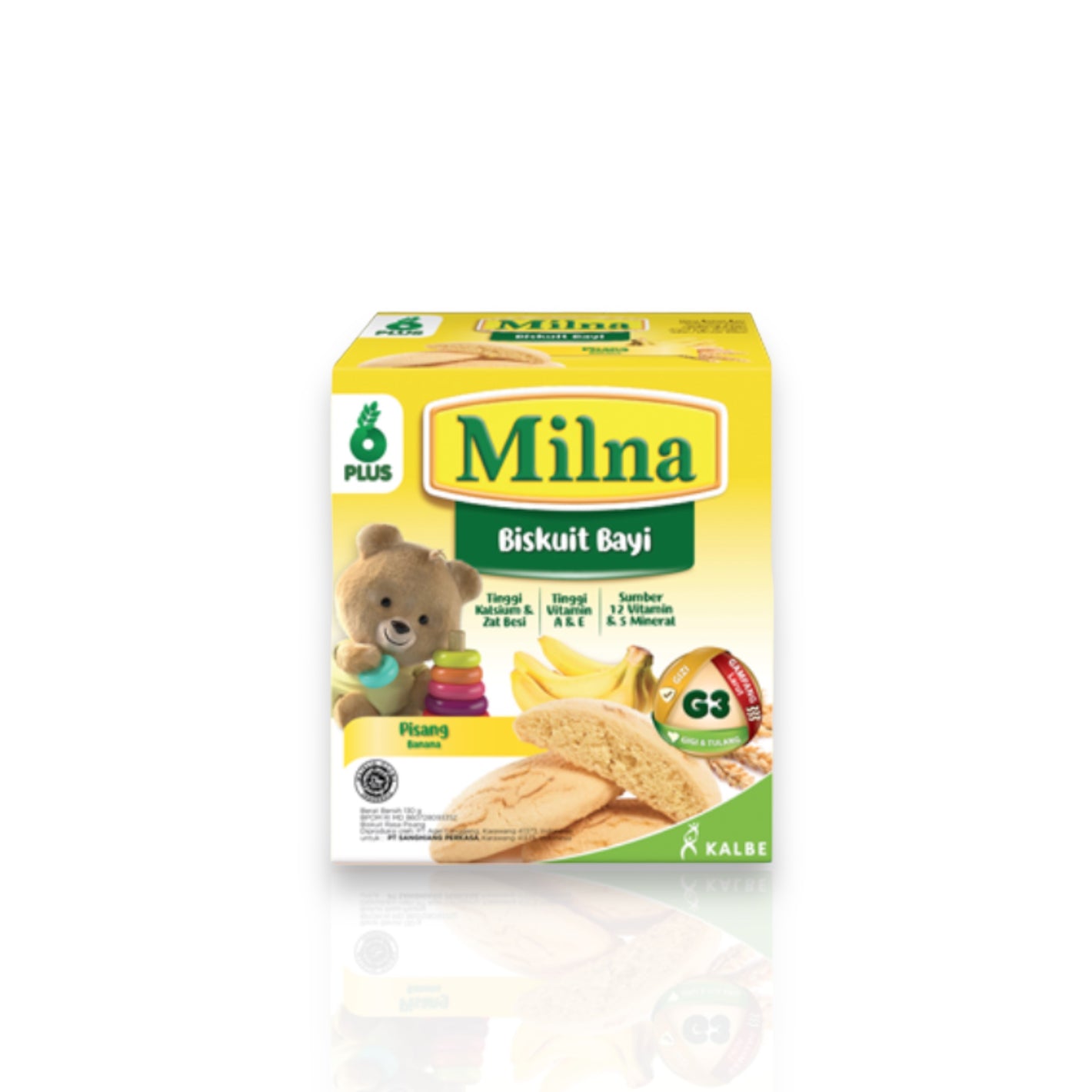 Milna Baby Biscuit  Banana 6M+ 130g