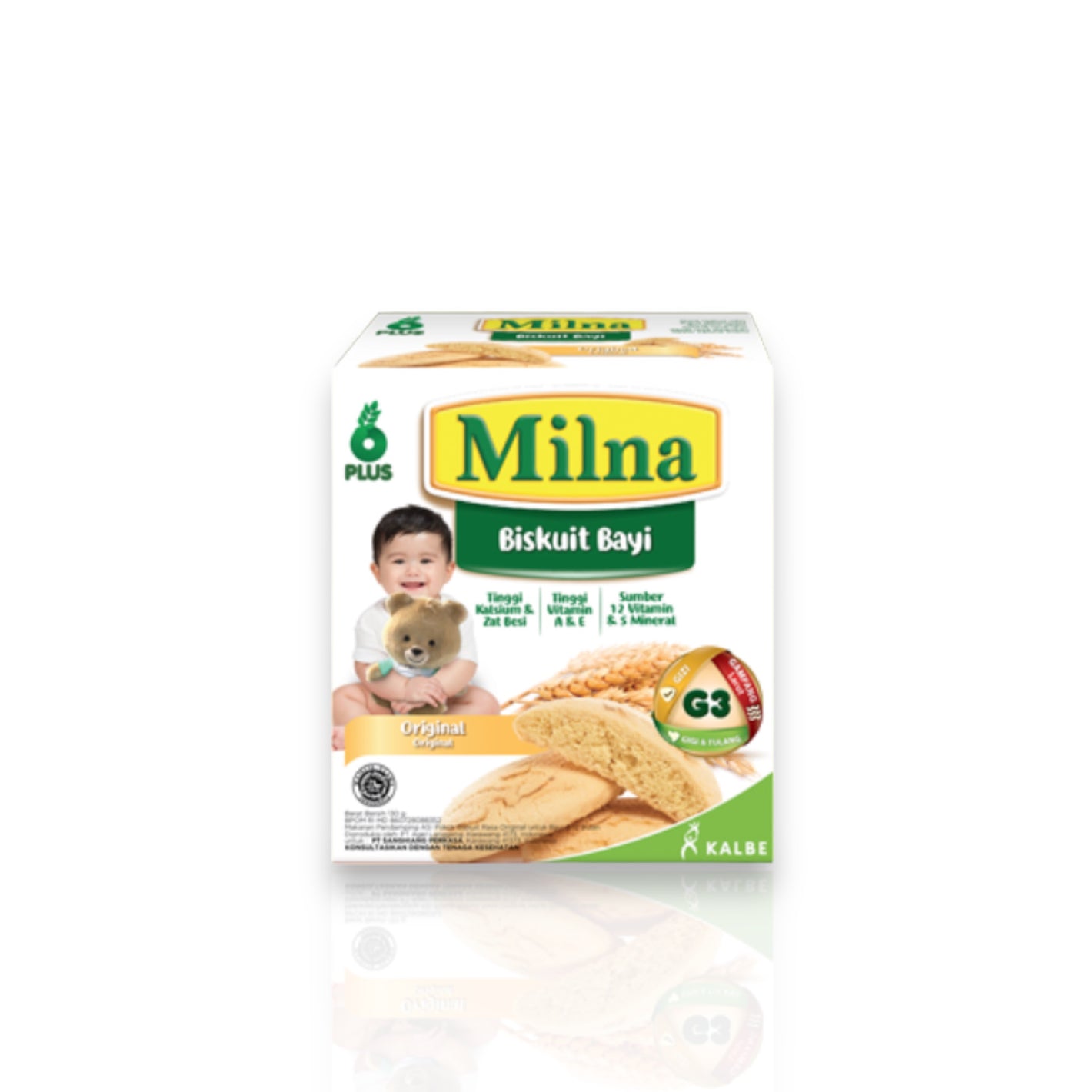 Milna Baby Biscuit Original 6M+ 130g