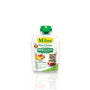 Milna Nature Delight Banana, Strawberry And Apple 80g