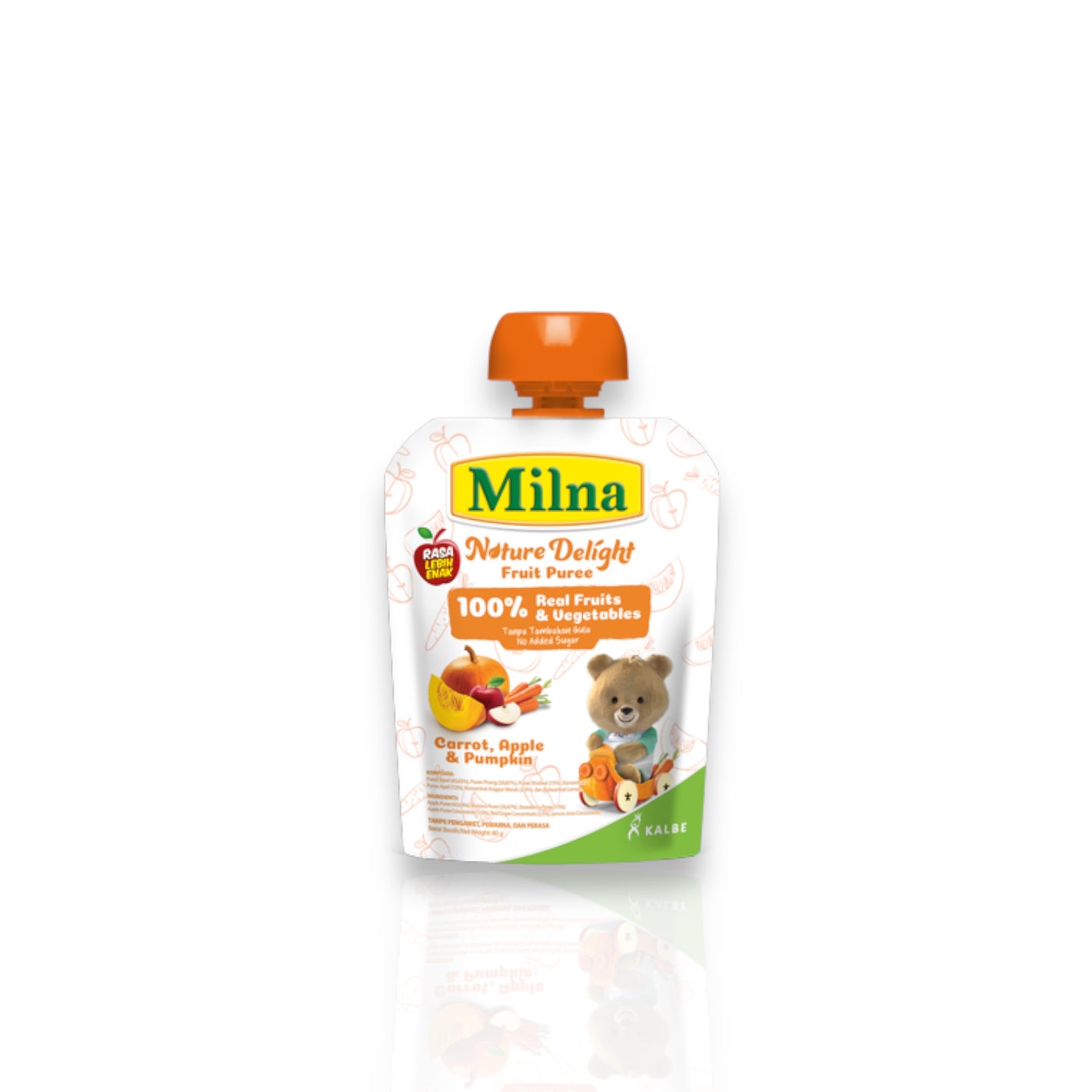 Milna Nature Delight Carrot, Apple And Pumpkin 80g