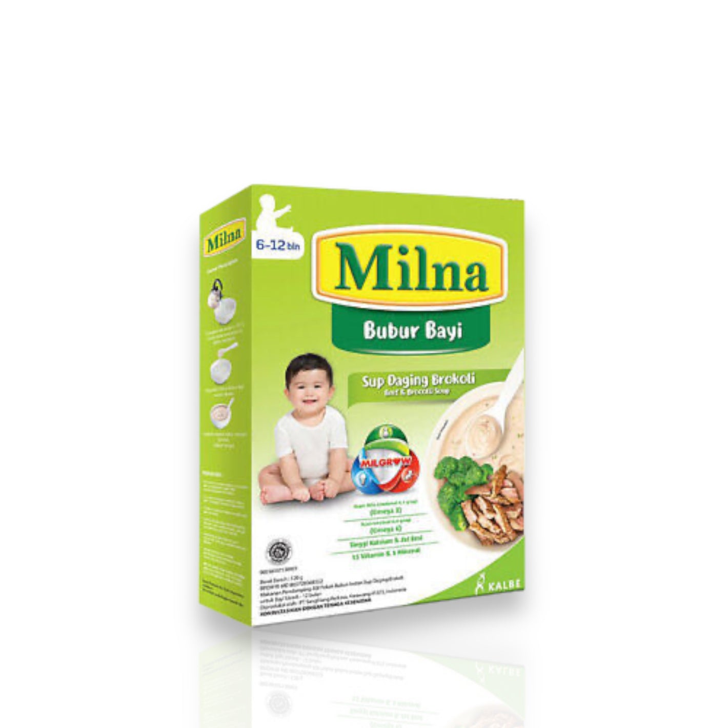 Milna Baby Cereal Beef & Broccoli Soup 6m+ 120g