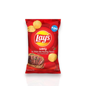 Lay's Potato Chips Wavy Texas Tenderloin Flavor 43g