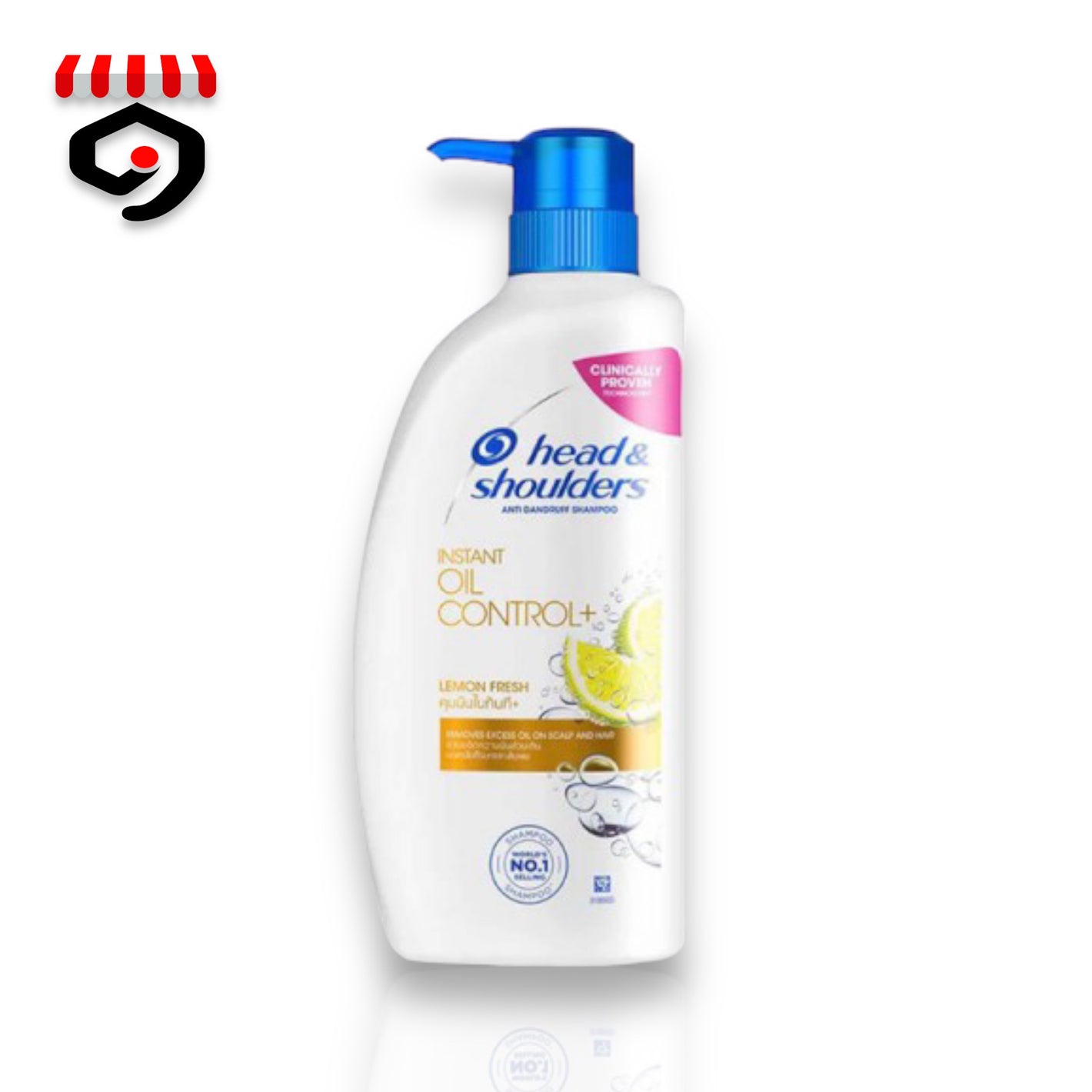 Head & Shoulders Instant Oil Control Shampoo 400ml