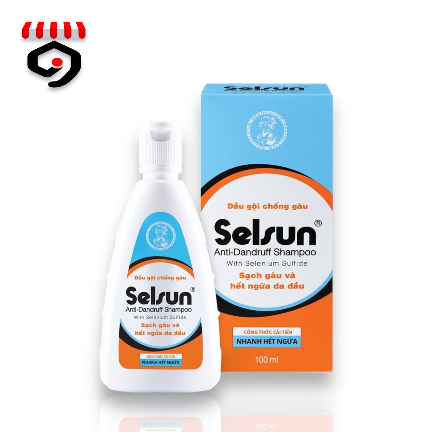 Selsun With Selenium Sulfide Shampoo 100ml