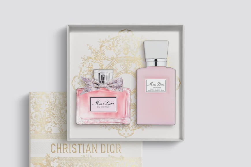 GIFT SET MISS DIOR BLOOMING BOUQUET EAU DE PARFUM 50ML + MISS DIOR BODY MILK 75ML