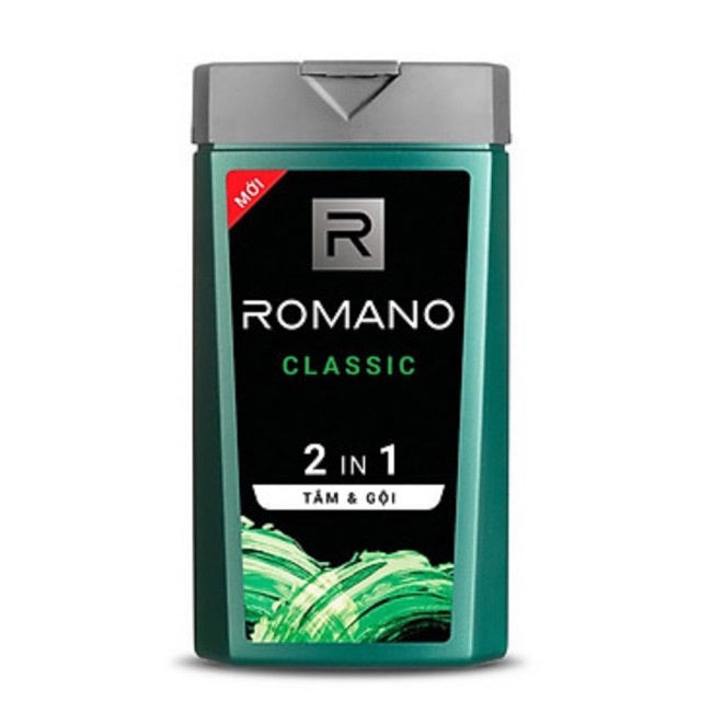 Romano Classic 2 In 1 Hair & Body Wash 180g