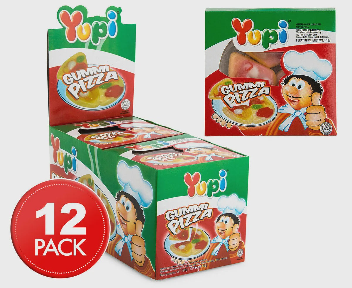 Yupi Gummi Pizza 12*14G